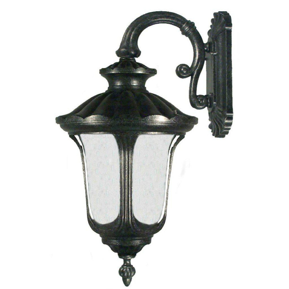 Waterford Large Outdoor Wall Light Antique Black IP44 - 1000569