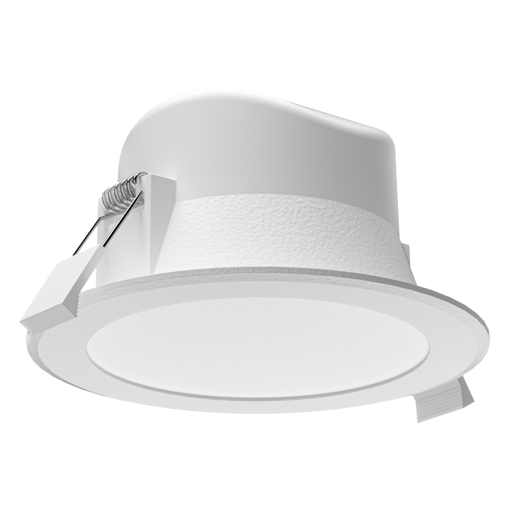 Wave Recessed LED Downlight With Sensor 9W White Polycarbonate 3 CCT - S9065TC/MS