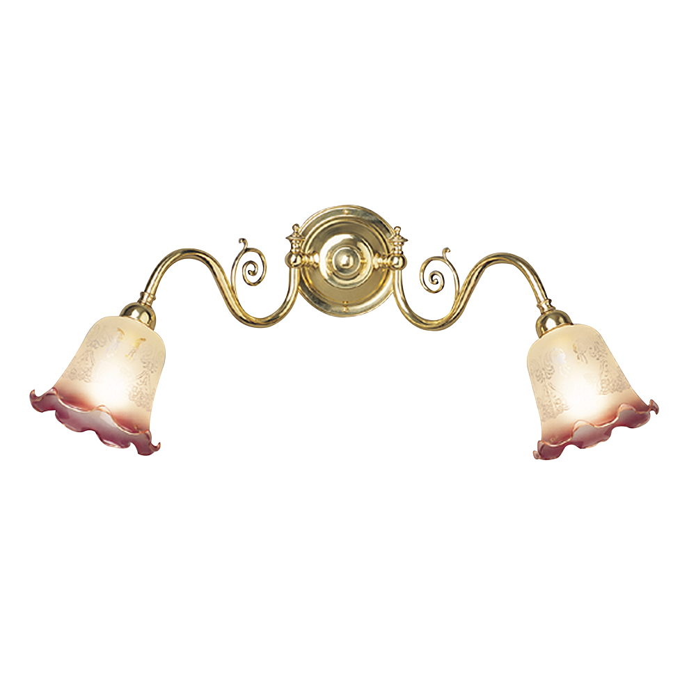 Gilles Wall Sconce 2 Lights Glass - WBSD-2