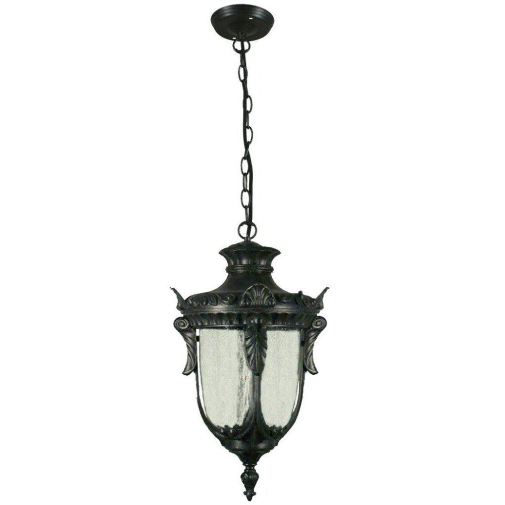 Wellington Large Chain Pendant Antique Black - 1000574