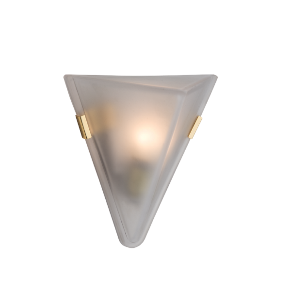 Wall Sconce Light Flash gold Frosted Glass - WBS2837