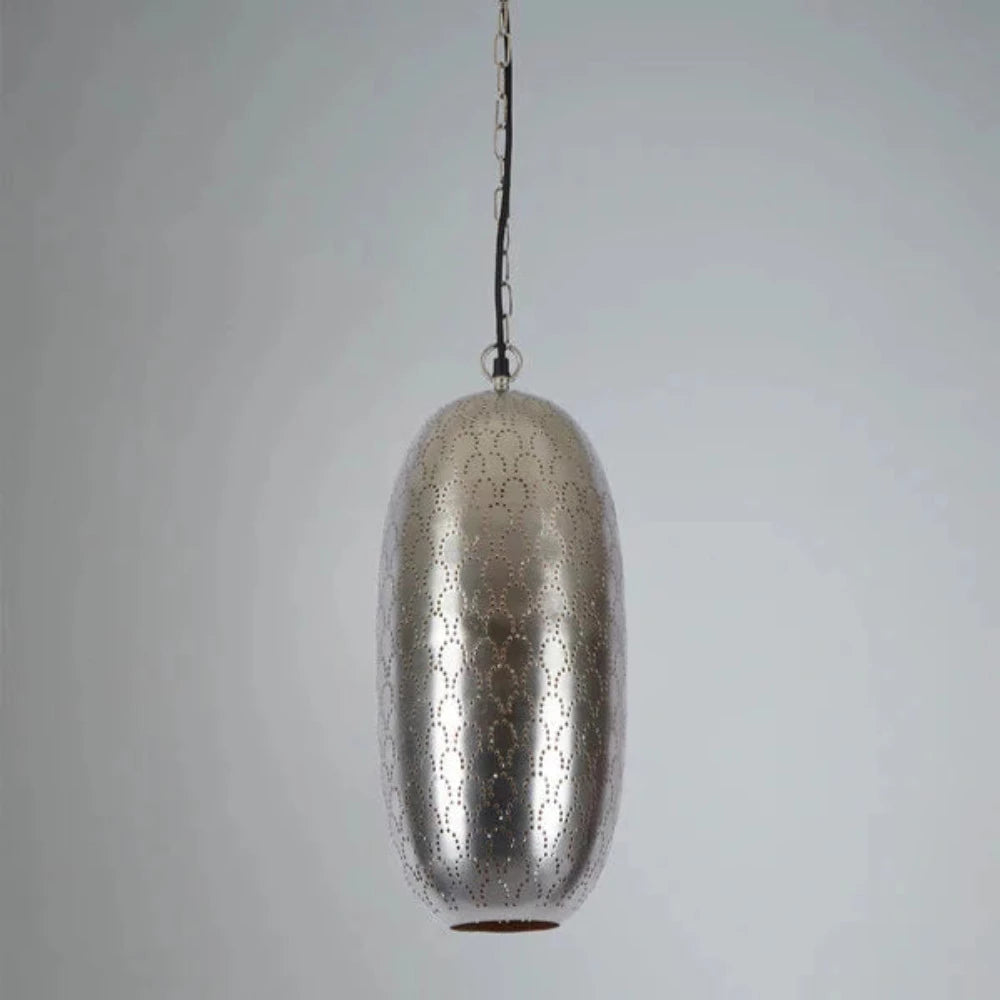 Anaconda Pendant Light Nickel Metal - ZAF11248