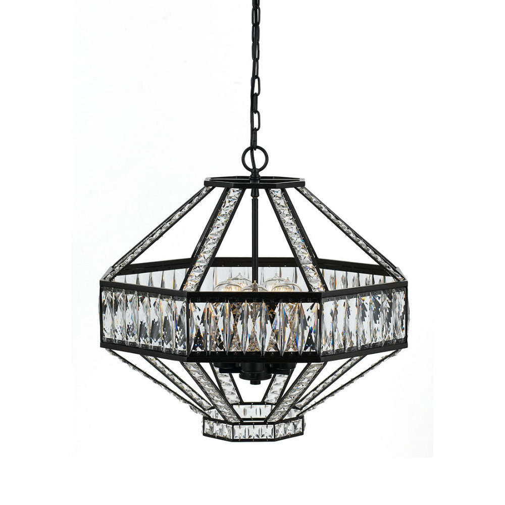 Zofio 5 Light Pendant Clear & Oil Bronze - ZOFIO PE56-OBCL