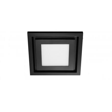 Square Fascia to suit AIRBUS 225 & 250 body Black With LED - ABGLED250BL-SQ