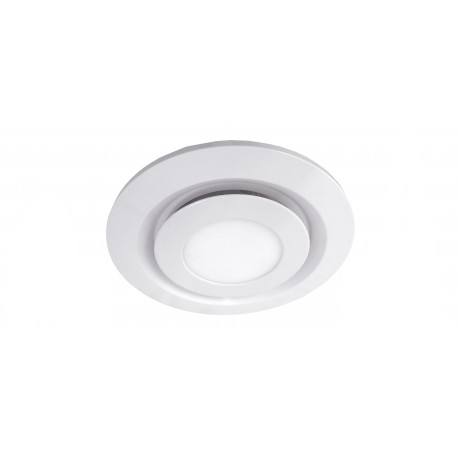 Round Fascia to suit AIRBUS 200 body (PVPX200) White With LED - ABGLED200WH-RD