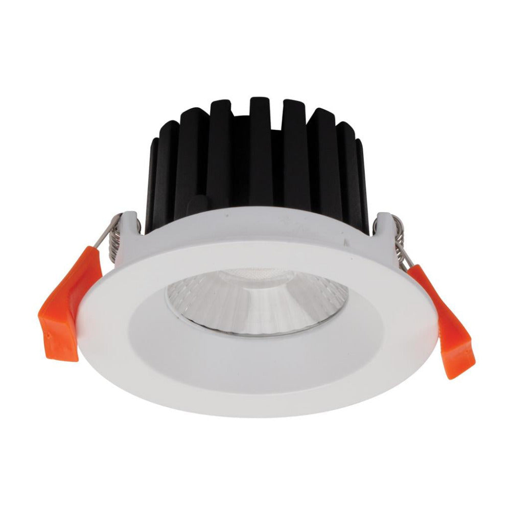 Buy Recessed LED Downlights Australia Aqua Recessed LED Downlight 10W White Aluminium 3CCT - 21271