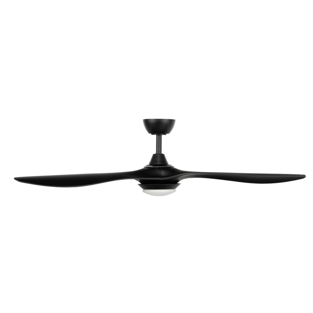 Buy DC Ceiling Fans With Light Australia MALTA DC Ceiling Fan 52" Matt Black LED Light Matt Black - 21843/06