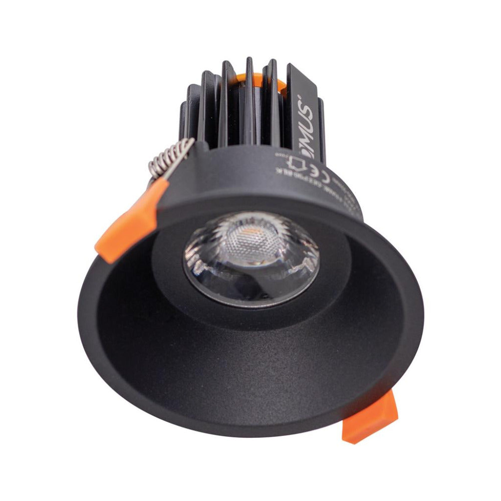 Buy Recessed LED Downlights Australia Cell Recessed LED Downlight W100mm 9W Black 5CCT - 21673