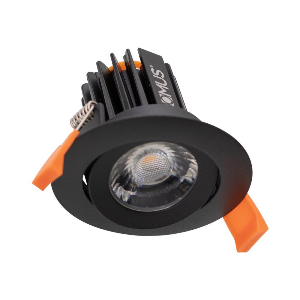 Cell T75 Recessed LED Downlight W90mm 9W Black 5CCT - 21677