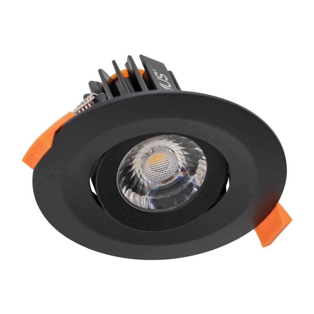 Cell T90 Recessed LED Downlight W110mm 9W Black 5CCT - 21679