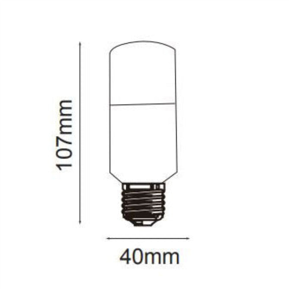 Buy LED Globes Australia T40 LED Globe White BC 9W 240V 3000K - LED/T40/9W/B22/3000K