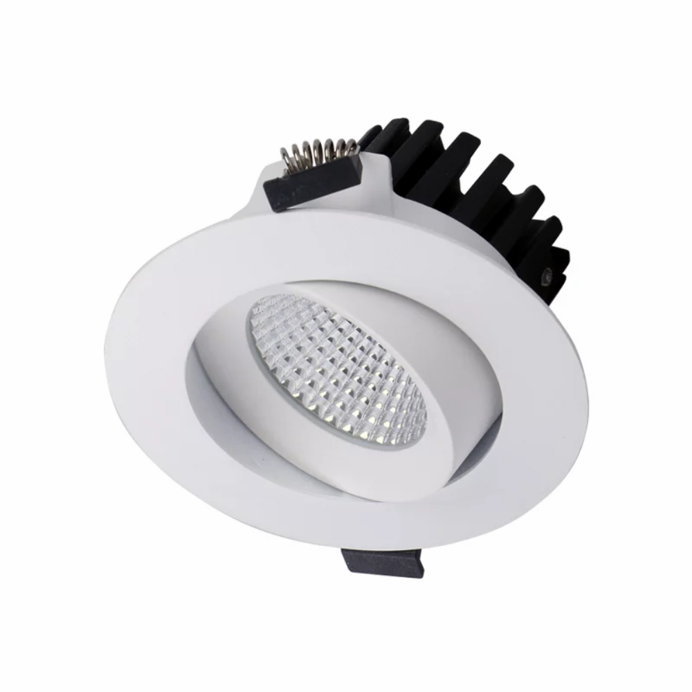 Buy Recessed LED Downlights Australia Recessed LED Downlight W102mm White Aluminum - DL9411/WH