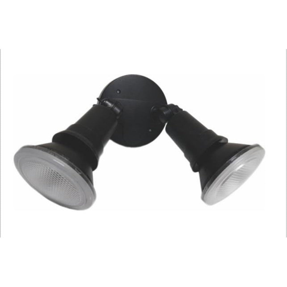 Buy Exterior Spotlights Australia Exterior Spot 2 LED Lights Black 5000K - ES-B06BW