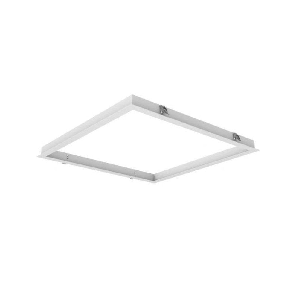 Recessed Panel Frame 600mm x 600mm White Steel - FRAME- RECESS -600*600 OLD