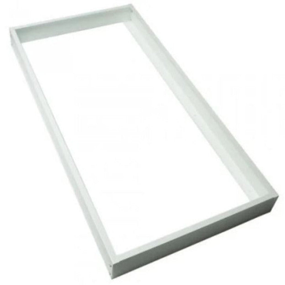 Surface Panel Frame 300mm x 1200mm White Steel - FRAME-PANEL SUR-MOUNT 300*1200