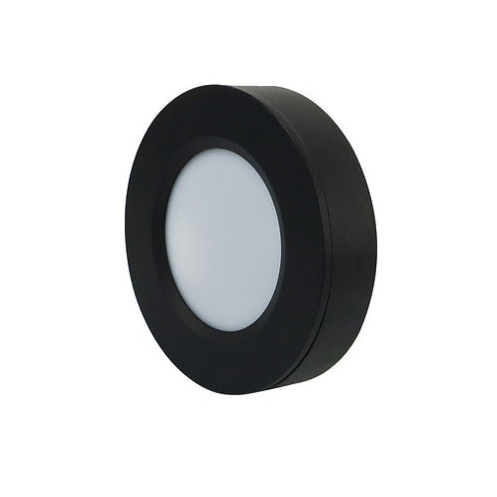 Buy Surface Mounted Downlights Australia LED Surface Mounted Downlight 12V Black 3 CCT - DL103/3W/BK/TC