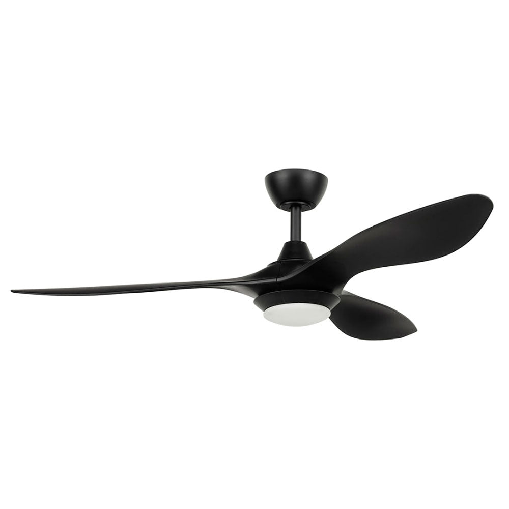 Buy DC Ceiling Fans With Light Australia MALTA DC Ceiling Fan 52" Matt Black LED Light Matt Black - 21843/06