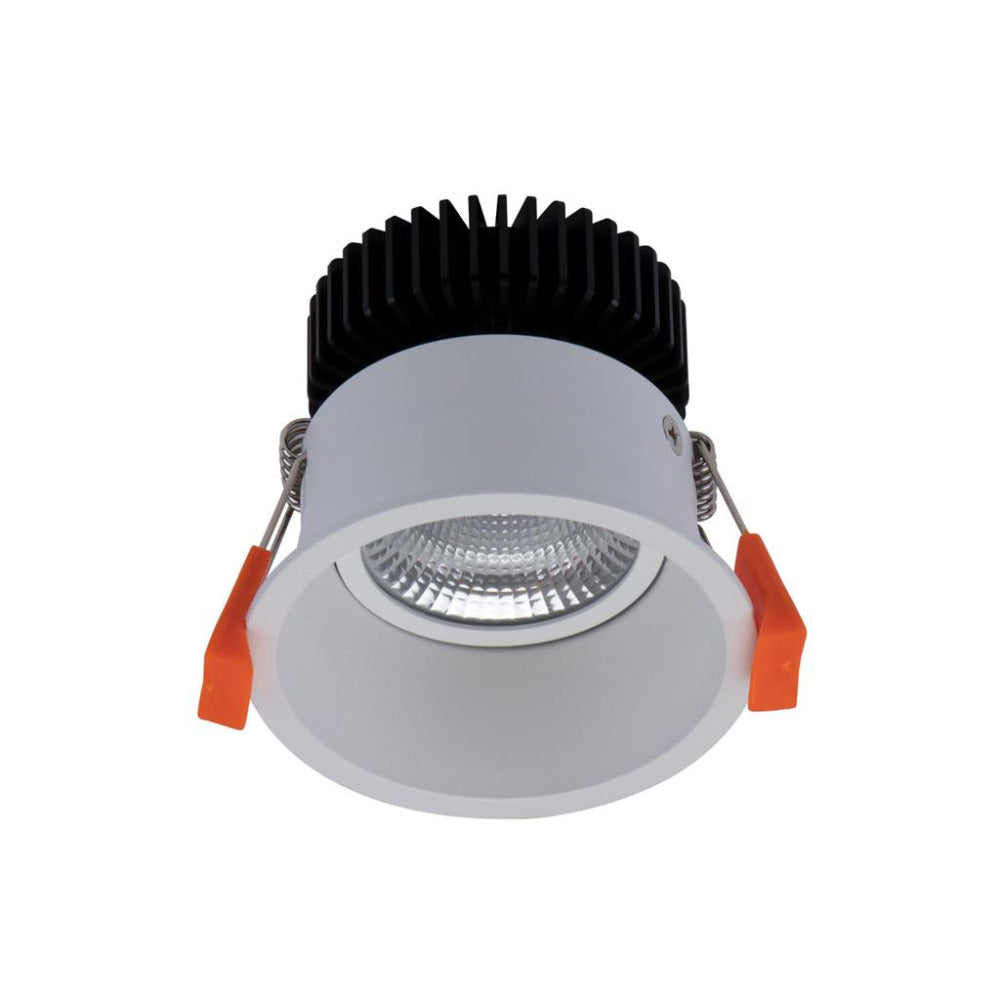 Buy Recessed LED Downlights Australia Deep Recessed Downlight 10W White Aluminium 3CCT - 21730