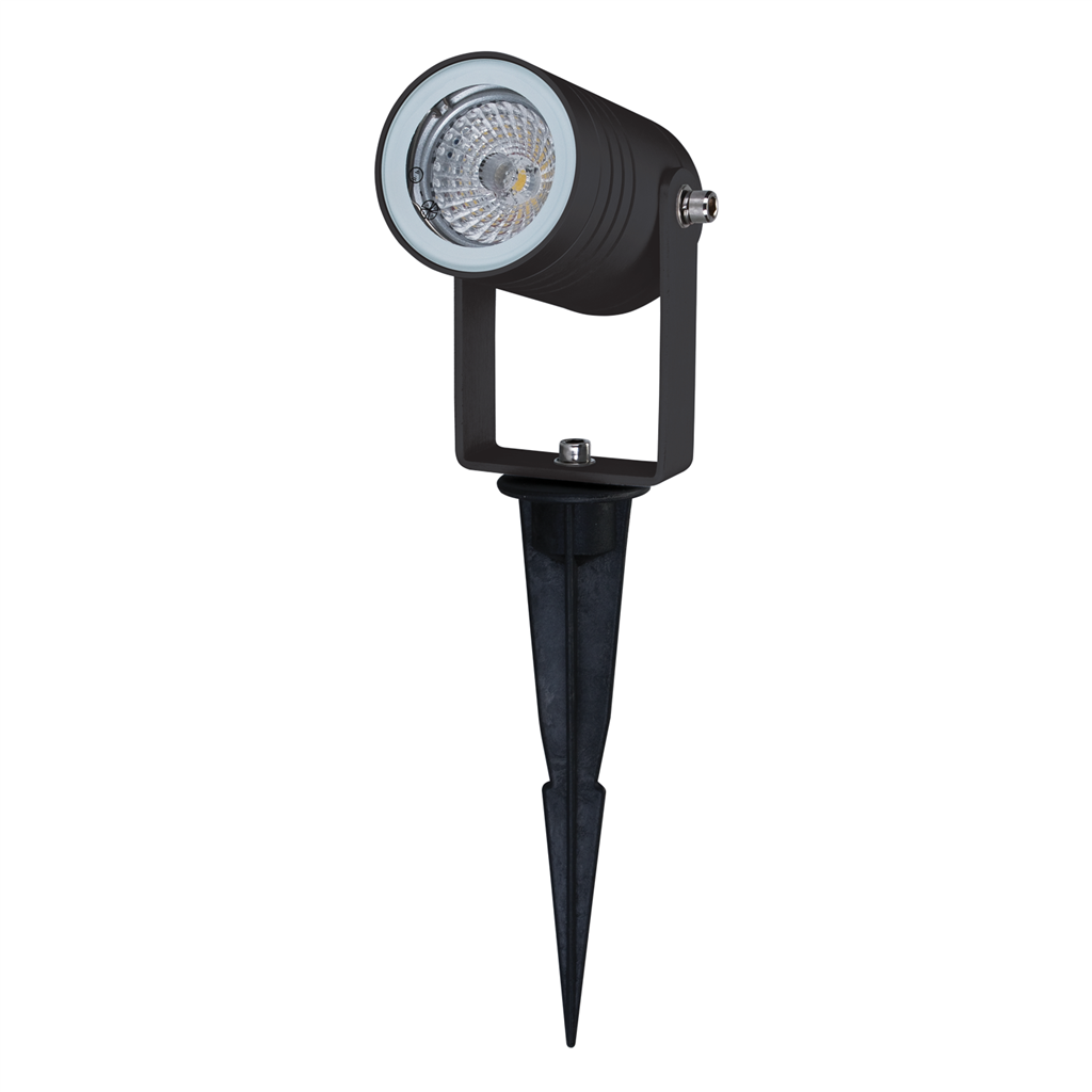 Buy Spike Lights Australia Elite-Spike Garden 6W 12V Black Aluminium TRI Colour - 19148