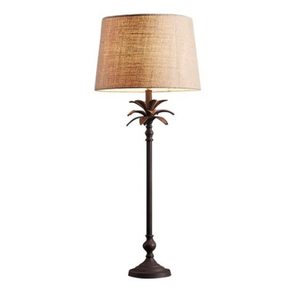 Casablanca 1 Light Bronze - Tall Slender Palm Tree Table Lamp Base Only - ELANK49168ANT