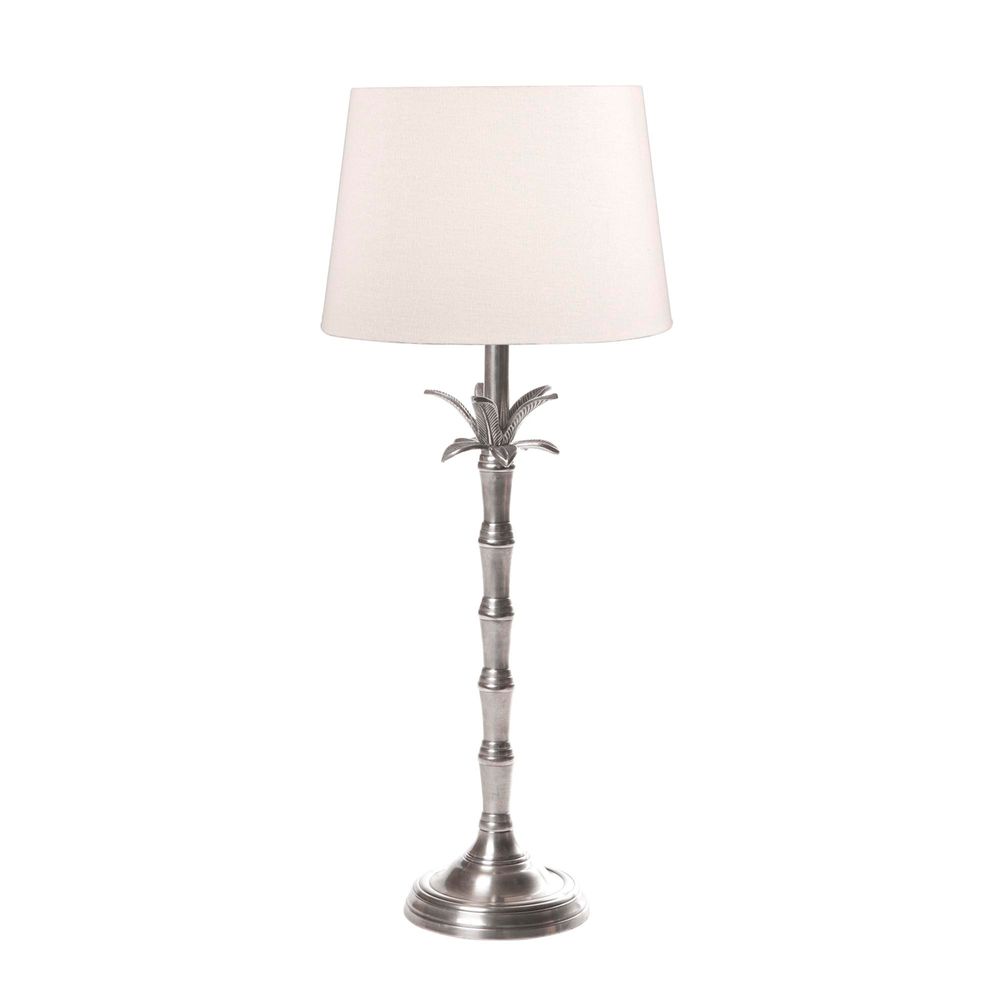 Bahama 1 Light Table Lamp Base Silver - ELANK60416116AS