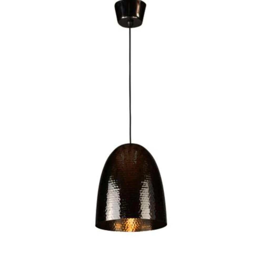 Buy Pendant Lights Australia Dolce Beaten 1 Light Pendant Charcoal - ELAWEGGBEACHA