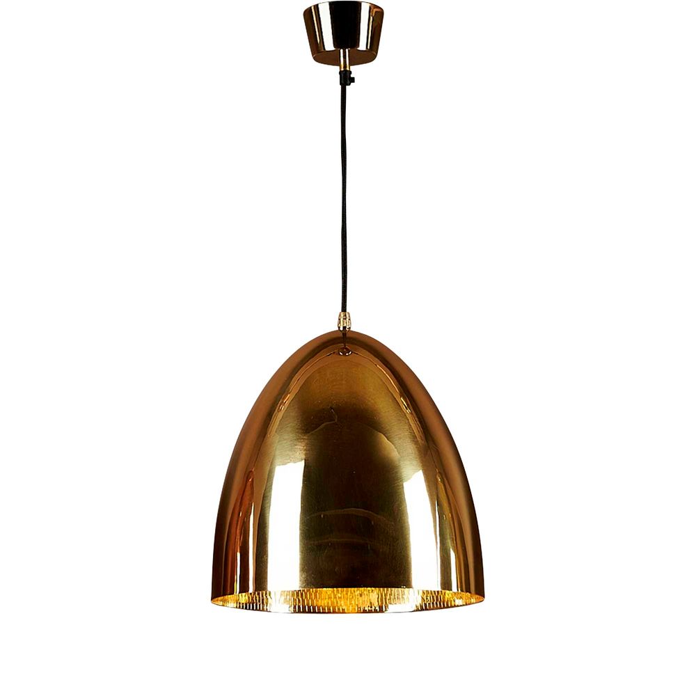 Buy Pendant lights australia - Egg 1 Light Pendant Brass - ELAWEGGBRA