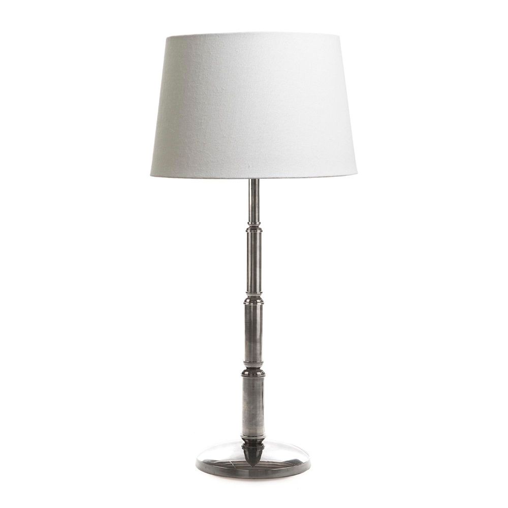 Chapman 1 Light Table Lamp Base Only - Antique Silver - ELPIM50776AS