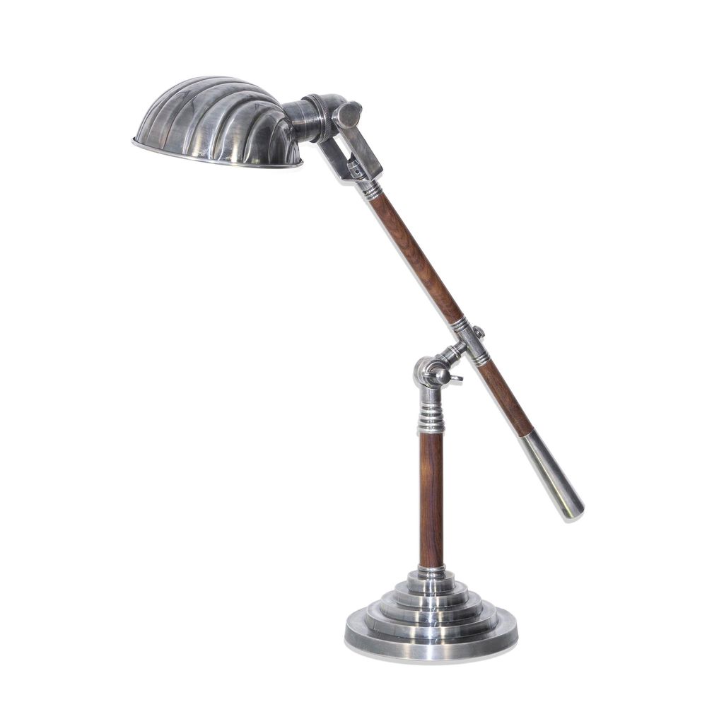 Hartford Adjustable Desk Lamp Antique Silver - ELPIM59334AS
