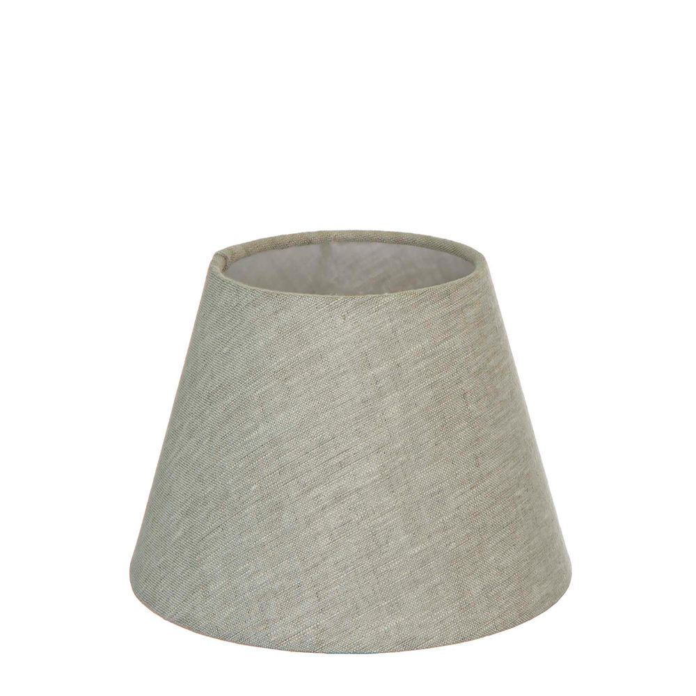 Small Taper Lamp Shade (12x8x9 H) - Light Natural Linen - Linen Lamp Shade - ELSZ1289LLEU