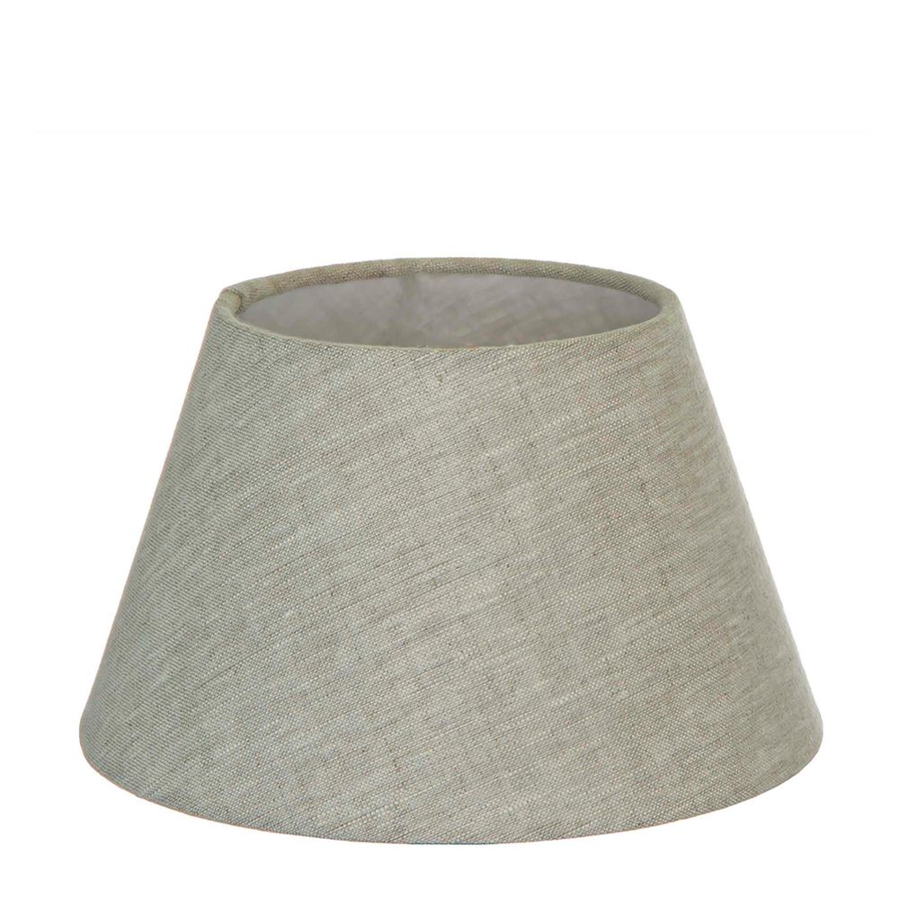 XL Taper Lamp Shade (18x13x10 H) - Light Natural Linen - Linen Lamp Shade - ELSZ181310LLEU