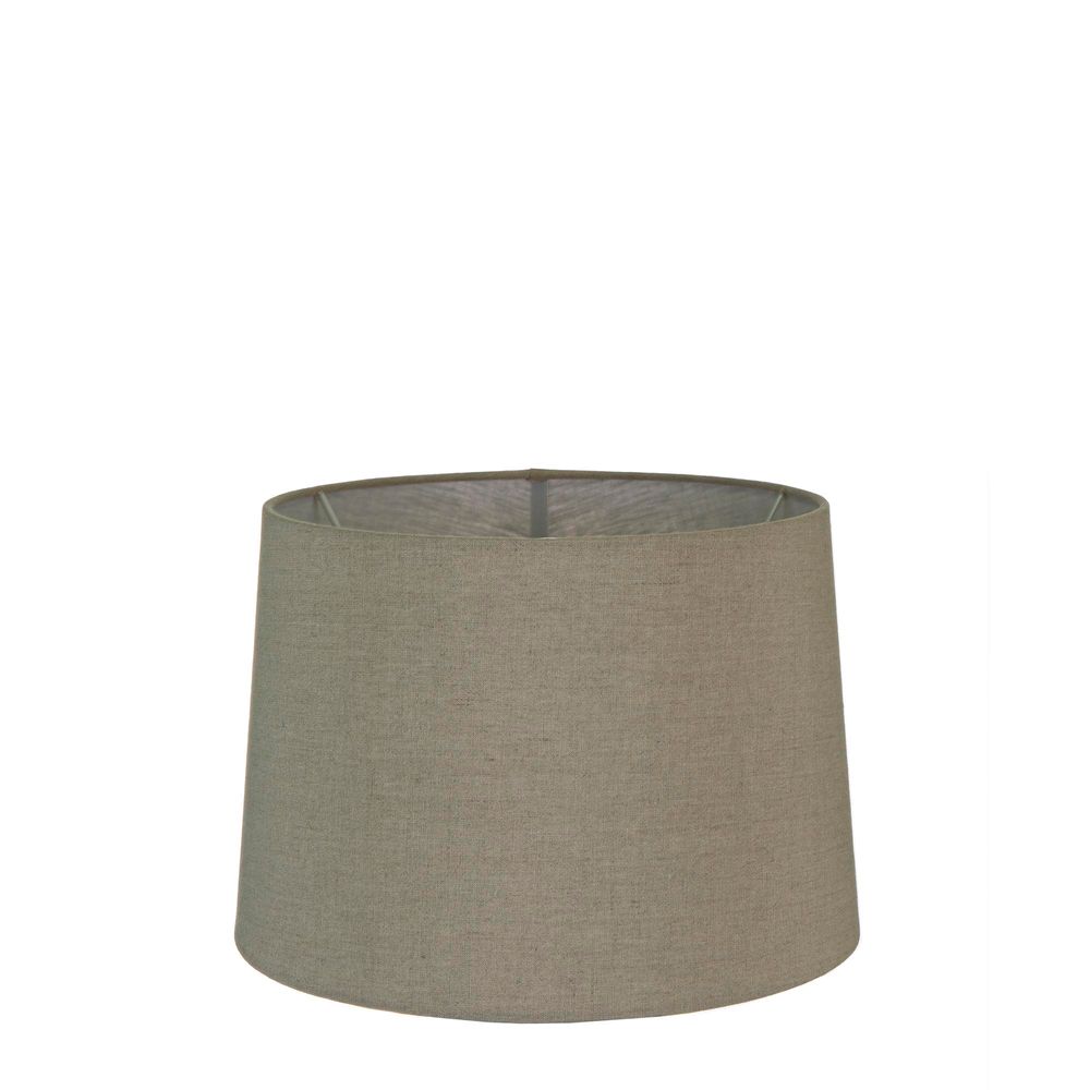 Buy Lamp Shades Australia XS Drum Lamp Shade (10x8.5x7 H) - Dark Natural Linen - Linen Lamp Shade - ELSZ10857NLEU