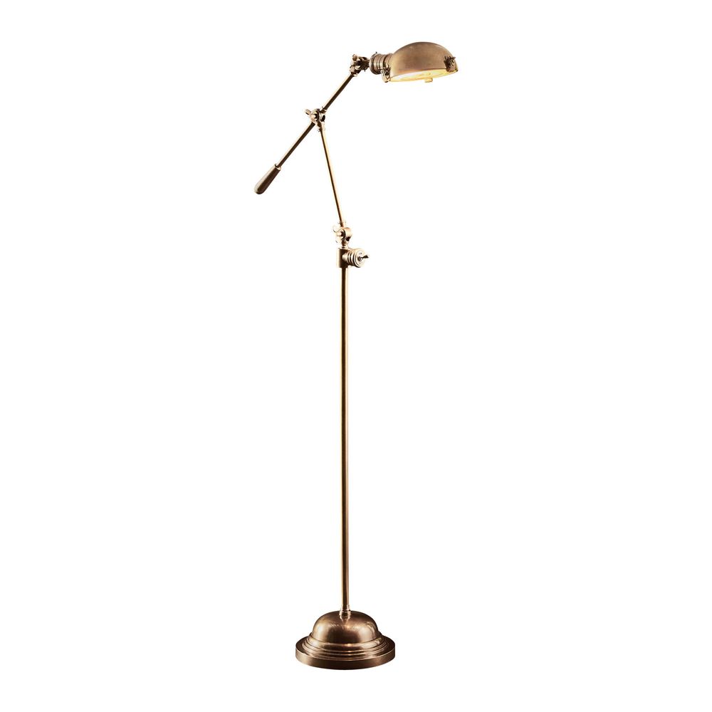 Buy Floor Lamps Australia Royce Floor Lamp Antique Brass - ELPIM51822AB