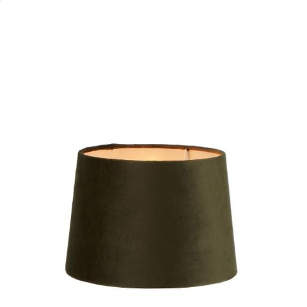 Buy Lamp Shades Australia XS Drum Lamp Shade (10x8.5x7 H) - Sage Green - Velvet Lamp Shade - ELSZ10857GREU