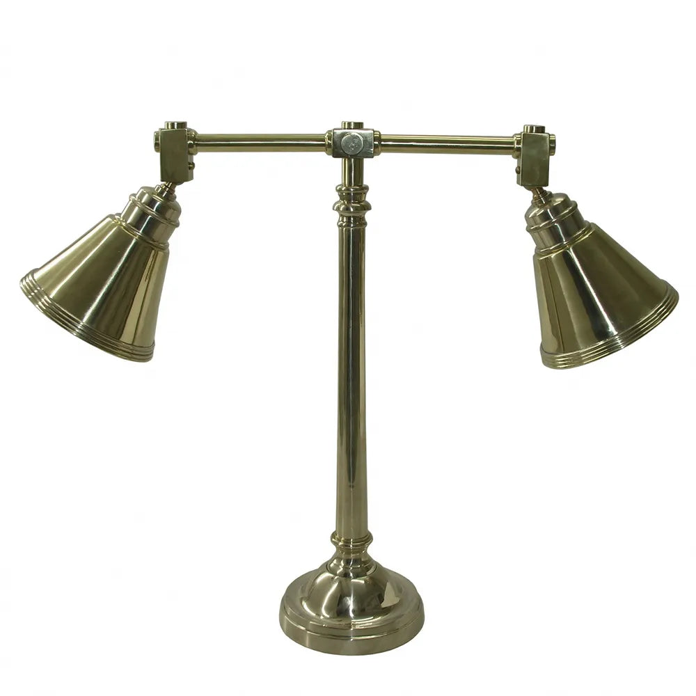 Hermitage Table Lamp 2 Lights Antique Brass - ELPIM31340AB