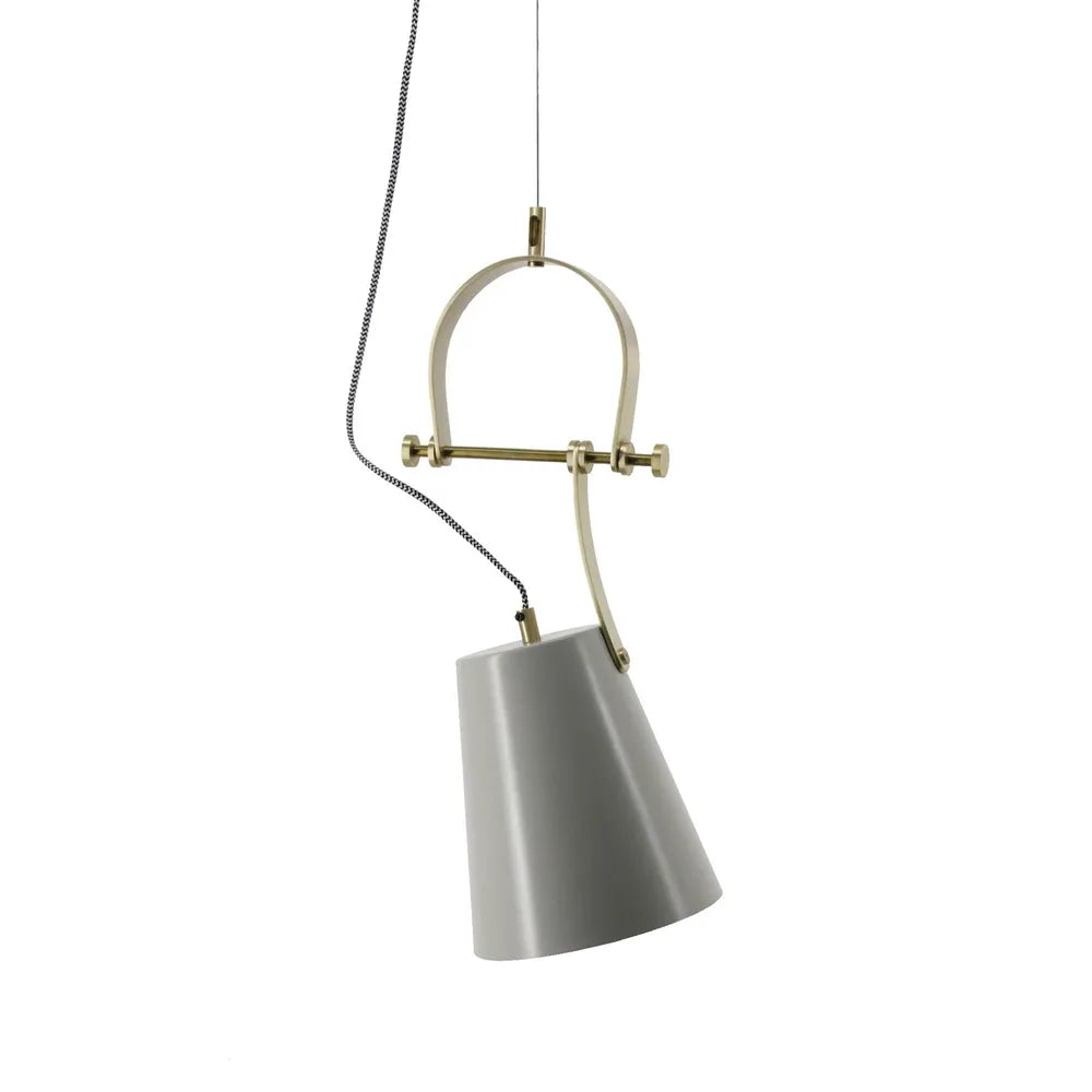 Buy Pendant Lights Australia Turnberry Pendant Light Grey Metal - ELDF2096