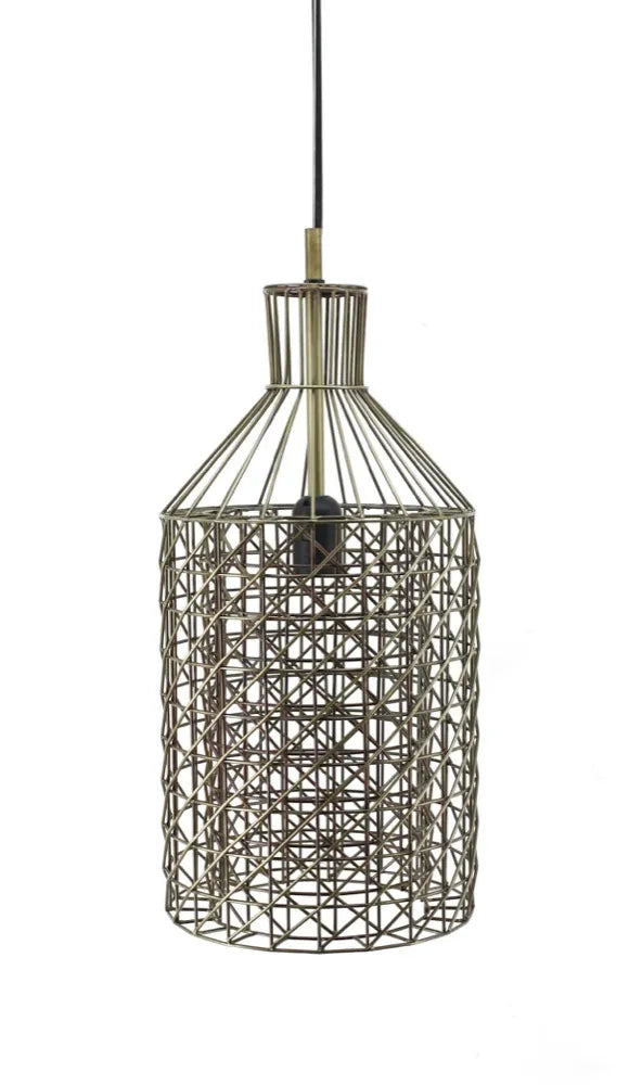 Buy Pendant Lights Australia ST Regis Pendant Light Antique Brass - ELDF2014