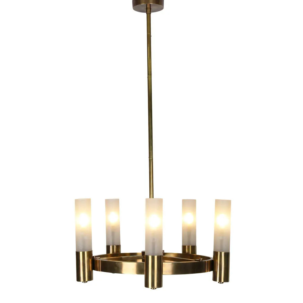 Buy Pendant Lights Australia Oscar Ceiling Pandant 6 Lights Brass - ELPIM31461AB