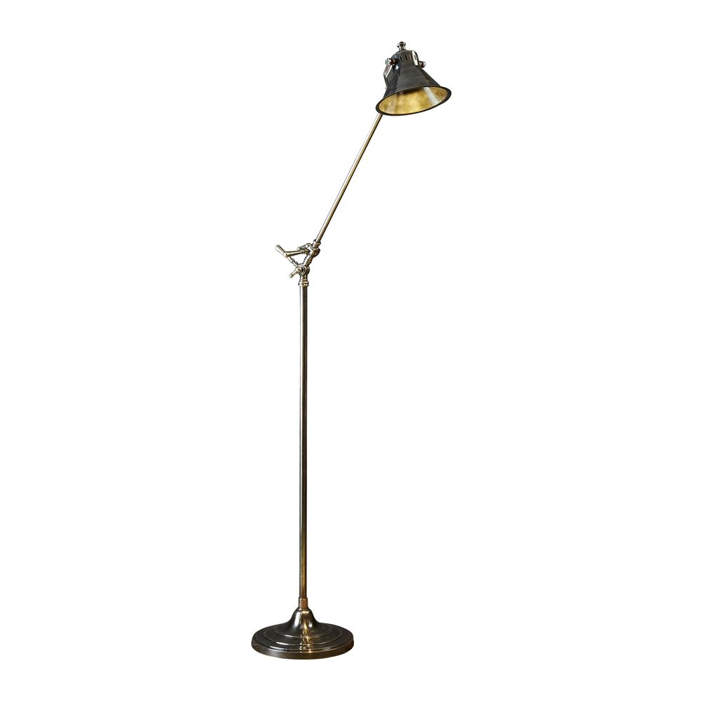 Buy Floor Lamps Australia Morton Floor Lamp Antique Silver - ELPIM51360AS
