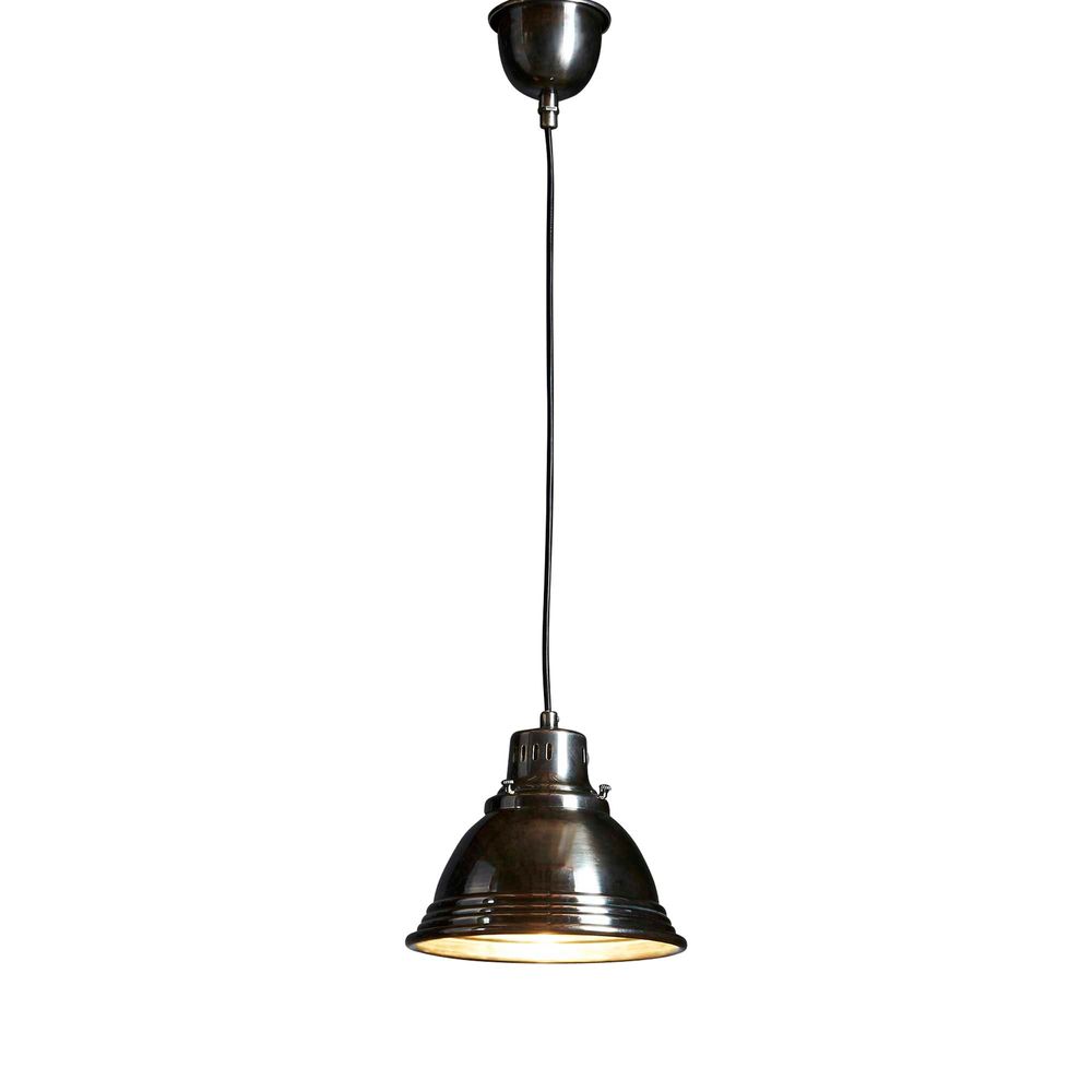 Buy Pendant Lights Australia Robertson 1 Light Pendant Silver - ELPIM51379AS