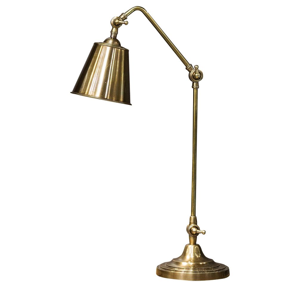 Cuba Table Lamp Antique Brass - ELPIM51358AB
