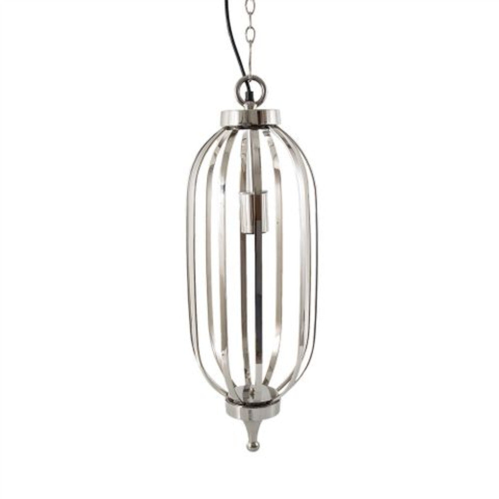 Buy Pendant Lights Australia Cotton House 1 Light Pendant Nickel - ELCIT6067