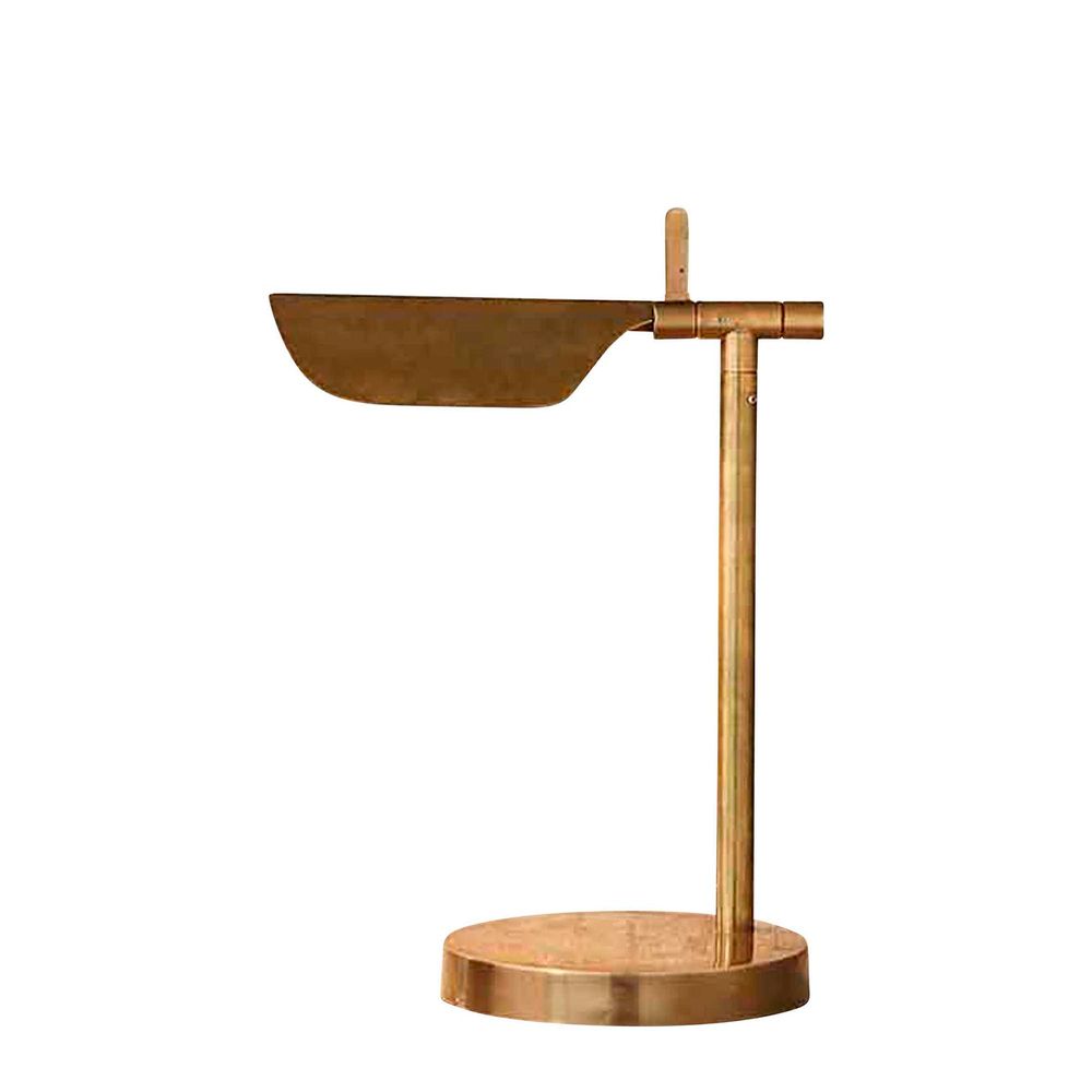 Antigua - Antique Brass - Adjustable Head Desk Lamp - ELPIM52085AB