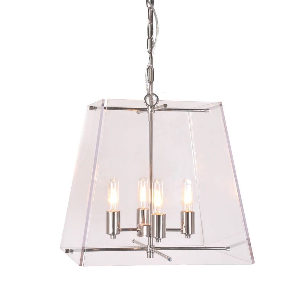 Buy Pendant Lights Australia Vera 4 Light Pendant Nickel - ELZRD7625B4N