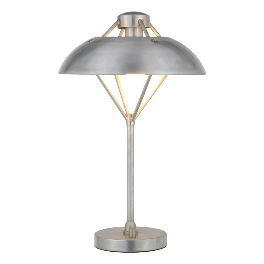 Forge Table Lamp Silver Metal - 22712