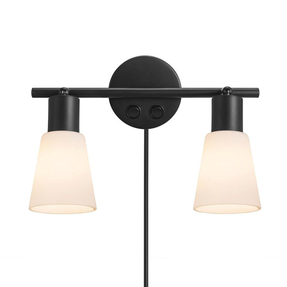 Cole 2 Light Wall Light Black - 2112890003