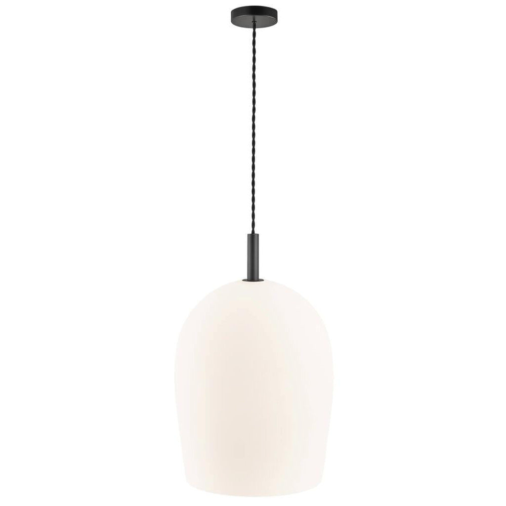 Buy Pendant Lights Australia Uma 1 Light Large Pendant Opal White - 2112733001