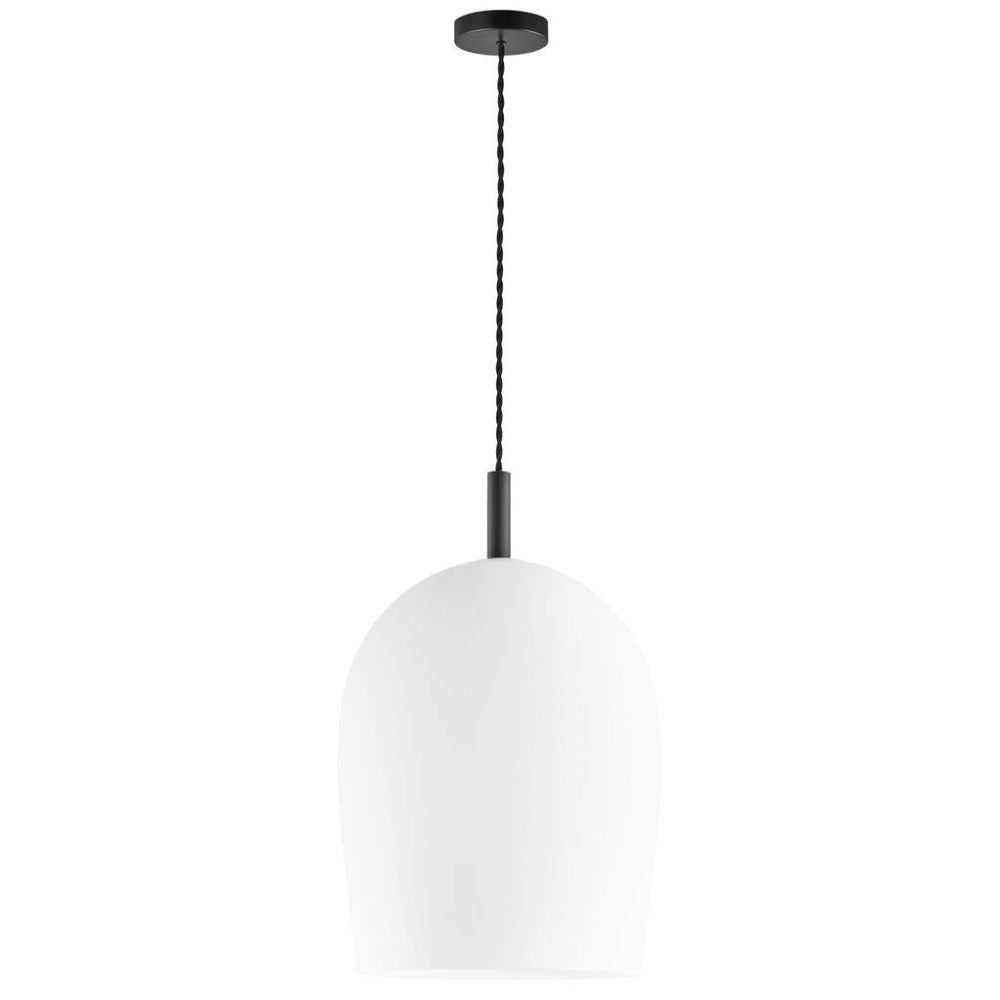 Buy Pendant Lights Australia Uma 1 Light Large Pendant Opal White - 2112733001