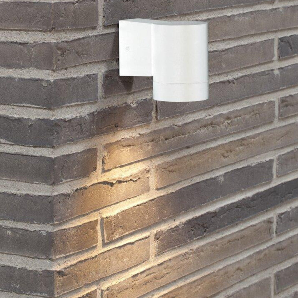 Buy Exterior Wall Lights Australia Tin Maxi 1 Light Exterior Wall Light White - 21509901