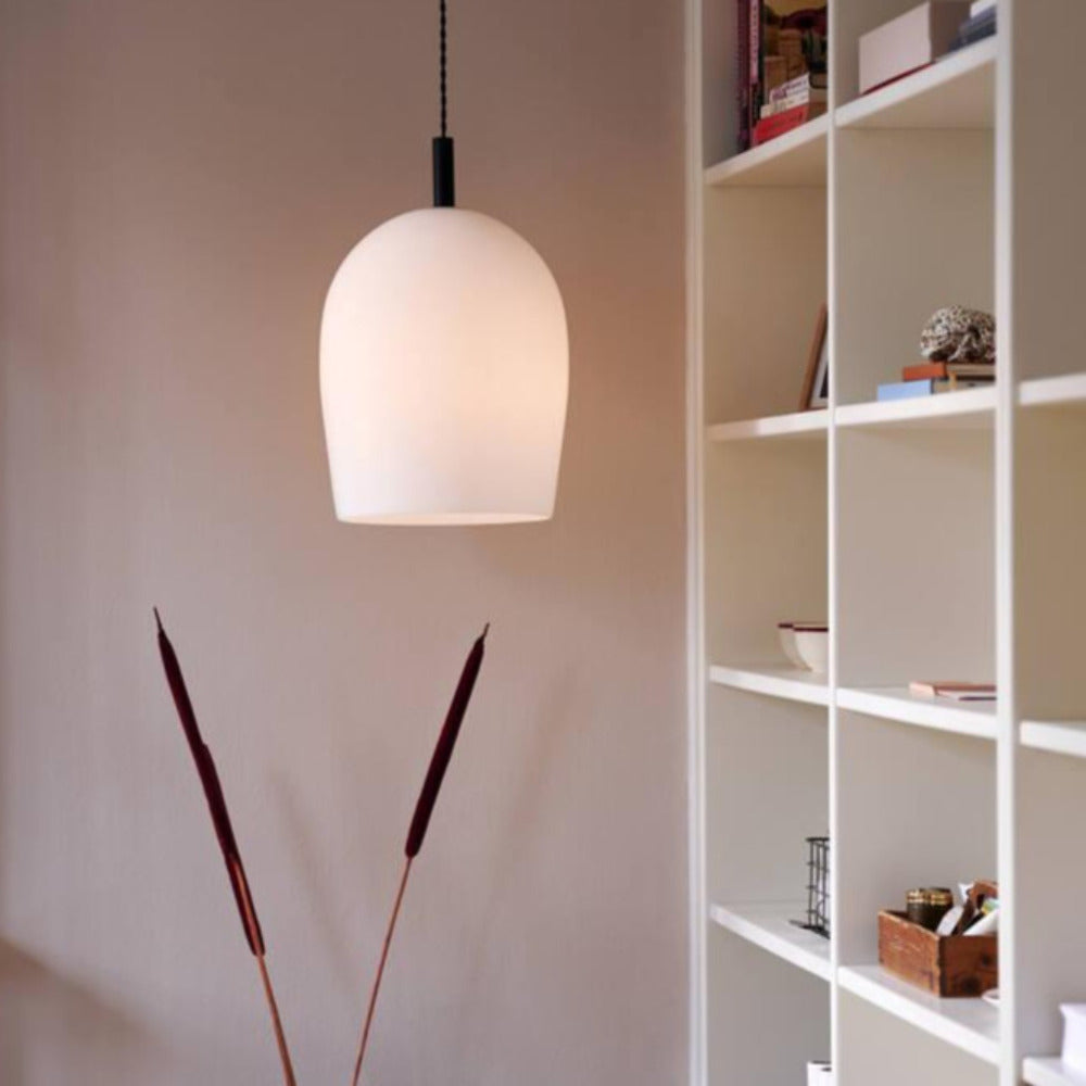 Buy Pendant Lights Australia Uma 1 Light Large Pendant Opal White - 2112733001